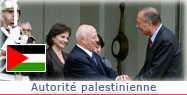 Entretien avec l'envoyé du Président de l'Autorité palestinienne.