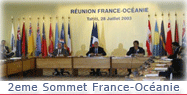 Discours de bienvenue prononcée par le Président de la République à l'occasion du 2° Sommet France - Océanie.