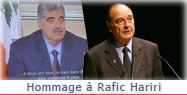  Deuxième anniversaire de la disparition de M. Rafic HARIRI, ancien Premier ministre du Liban. 