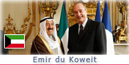 Entretien avec l'Emir du Koweït