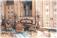 illustration : L'Hôtel de Marigny - Le salon