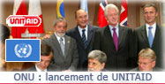 Discours du Président de la République pour la création de l'UNITAID. 