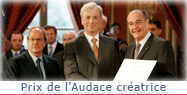 Remise du Prix de l'Audace créatrice 2006