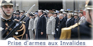 Prise d'armes aux Invalides