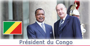 Entretien avec le Président du Congo et Président de l'Union africaine. 