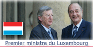 Rencontre avec le premier ministre du Luxembourg