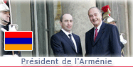 Entretien avec le Président de la République d'Arménie