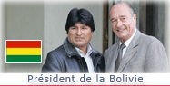 Entretien avec le Président de la Bolivie