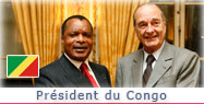 Entretien avec le Président du Congo et Président de l'Union africaine. 