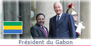 Entretien avec le Président du Gabon. 