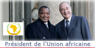 Entretien avec le Président de de la République du Congo, Président de l'Union africaine