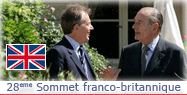 Conférence de presse conjointe du Président de la République et de M. Tony BLAIR, Premier ministre britannique, lors du sommet Franco - Britannique.