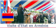 Allocution du Président de la République devant la communauté française installée en Arménie.
