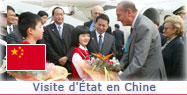 Visite d'État en Chine. 