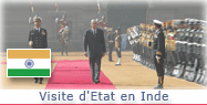 Allocution à l'occasion du dîner d'Etat offert en son honneur par le Président de l'Union indienne. 