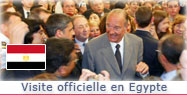 Discours du Président de la République devant la communauté française d'Egypte.
