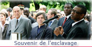 Journée du souvenir de l'esclavage et de son abolition - jardins du Luxembourg