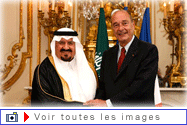 Entretien avec le Ministre de la défense d'Arabie saoudite