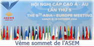 Vème sommet de l'ASEM.