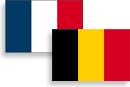 Drapeau France / Belgique