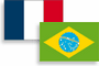 Drapeau France / Brésil