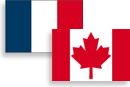 Drapeau France / Canada