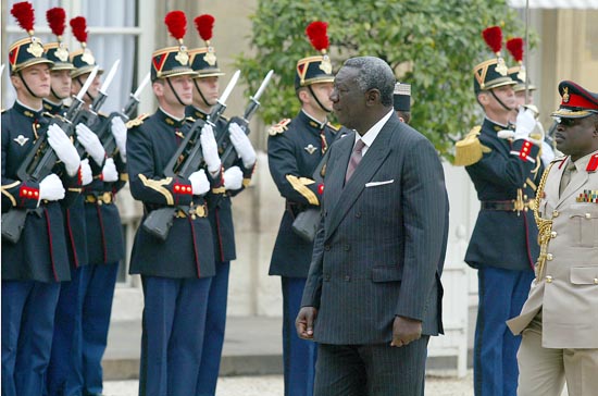 Entretien avec le Président du Ghana.