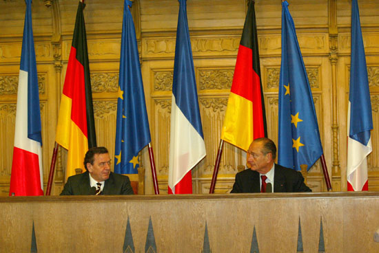Rencontre informelle franco-allemande - Conférence de presse conjointe