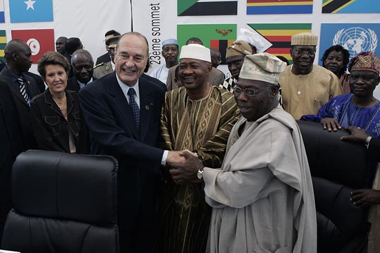 23ème sommet Afrique - France.