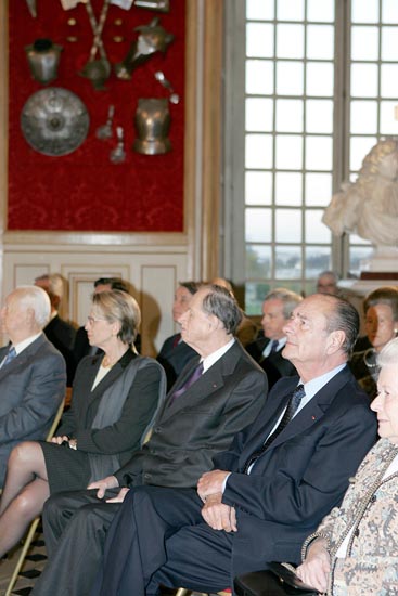 Photo du lancement de l'Historial du général de Gaulle aux Invalides