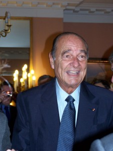Jacques Chirac - La galette de l'association