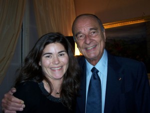 Jacques Chirac - La galette de l'association