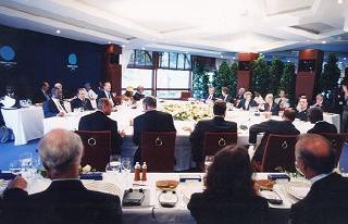 Dîner de travail - réunion Dialogue élargi.